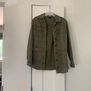 1822 denim utility jacket size xs